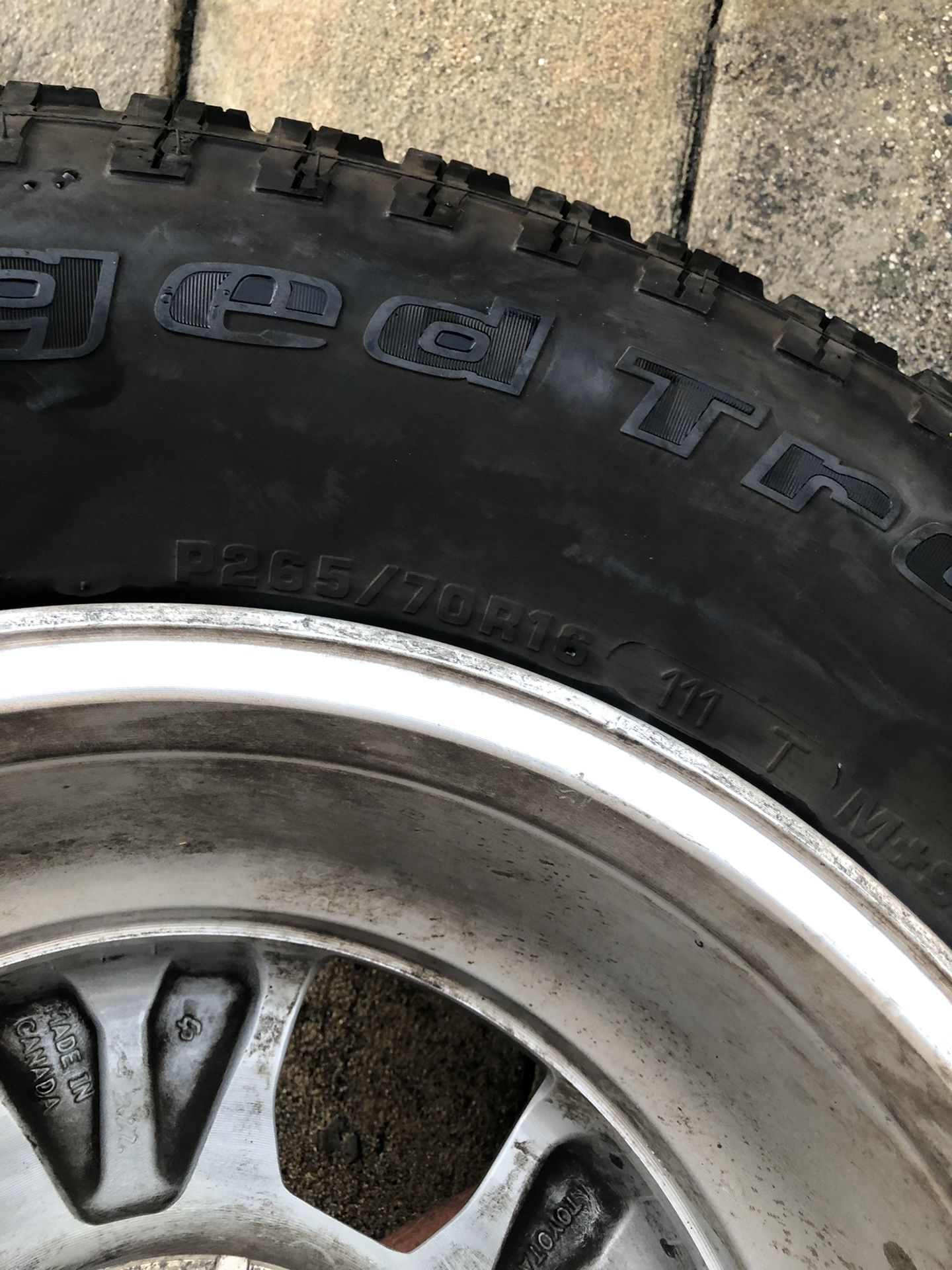 Set Of (4) 16”Wheels Tires OEM Toyota Runner 20052015 Set