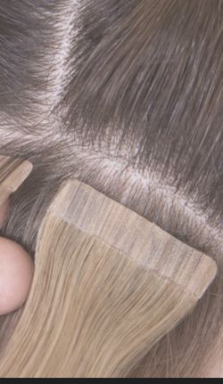 Pongo extensiones de cabello