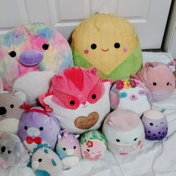Squishmallow Lot Sizes Small-XL