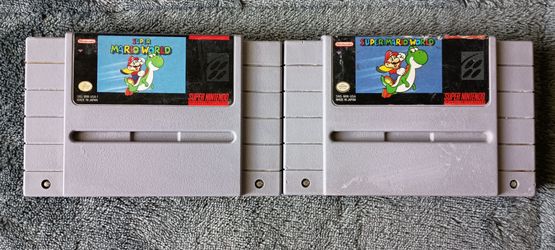 Super Nintendo Super Mario World games