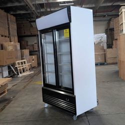 Clearance Drink two slide glass door refrigerator 95653L0402