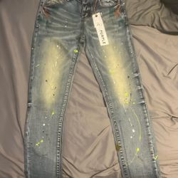Size 32 Purple Jeans 