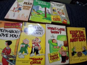 Vintage comic books