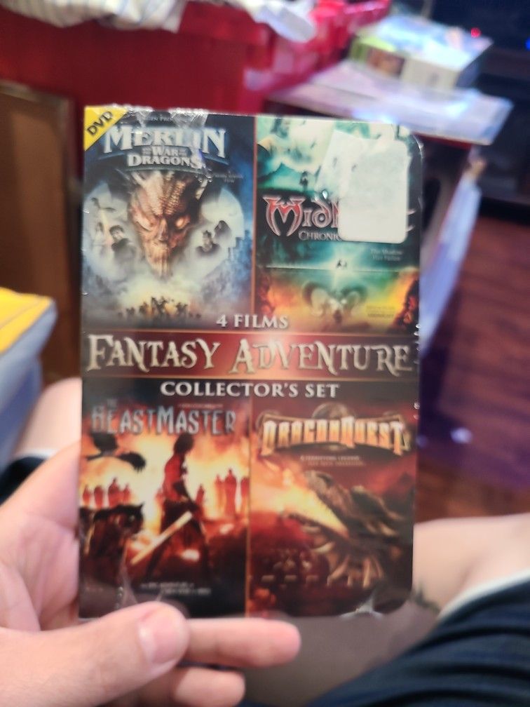 4 Films Fantasy Adventure Collector's Set on 1 DVD 2011 Echo Bridge ~ NEW SEALED