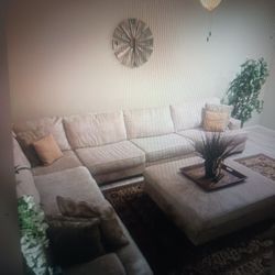 Living Room Sectional Beige