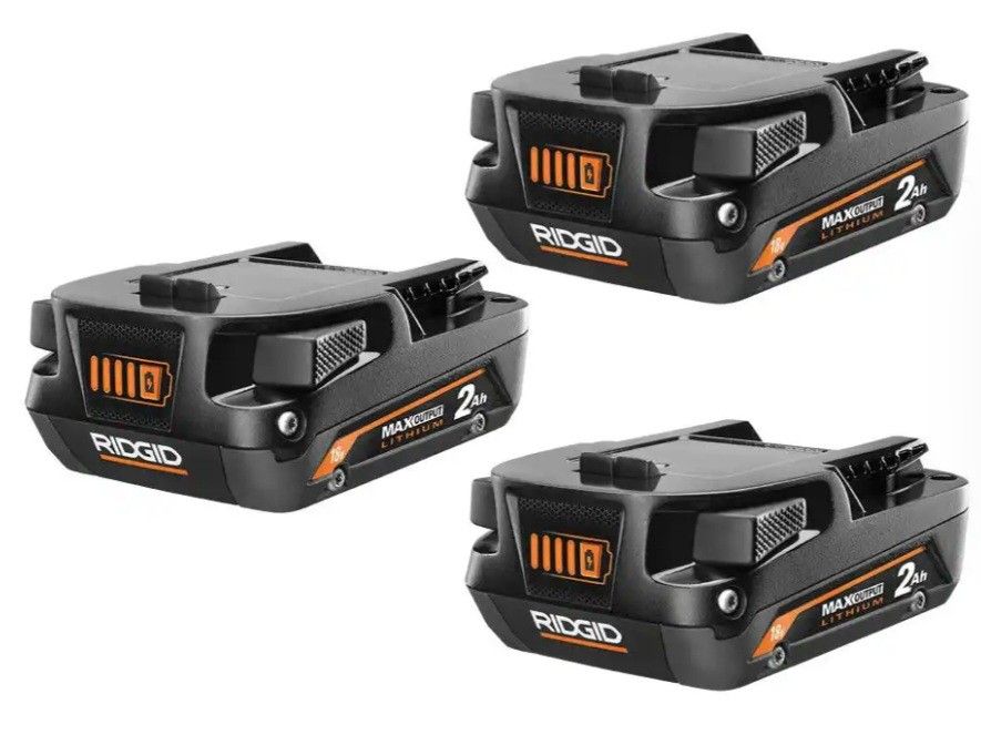 18V 2.0 Ah MAX Output Lithium-Ion Battery (3-Pack)