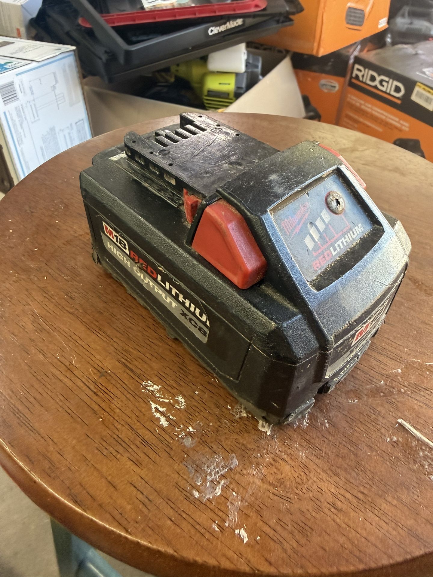 Milwaukee 48-11-1880 M18 REDLITHIUM HIGH OUTPUT 18v 8.0 Ah Lithium-Ion Battery Pack