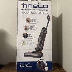 Tineco Floor One S2 Plus Cordless Smart Wet/Dry Vacuum Cleaner - New Sealed