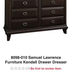 Used Dresser Mirror And Night Stand 