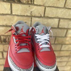 Jordan 3 red cement 