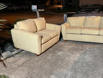 Sofa and Loveseat