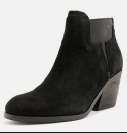 Guess Black Suede Ankle Boot