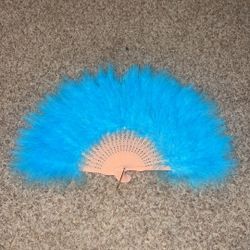 Feather Fan Custom Feather Hand Fan Flapper Costume Accessories Feather Folding Handheld Fan for Dance Party Feather Abanicos De Mano-Feather Fan for 