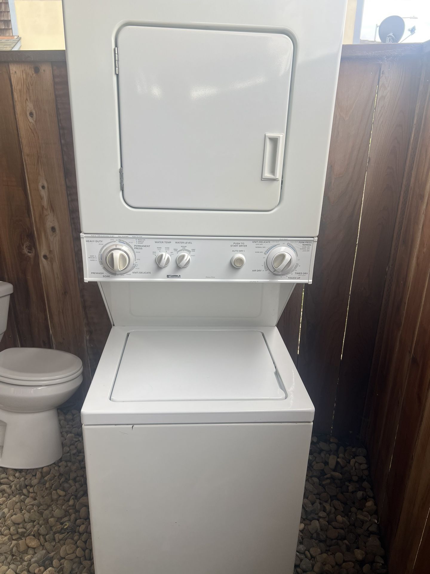 Kenmore Stackable Wash & Dryer Heavy Duty $300.00 