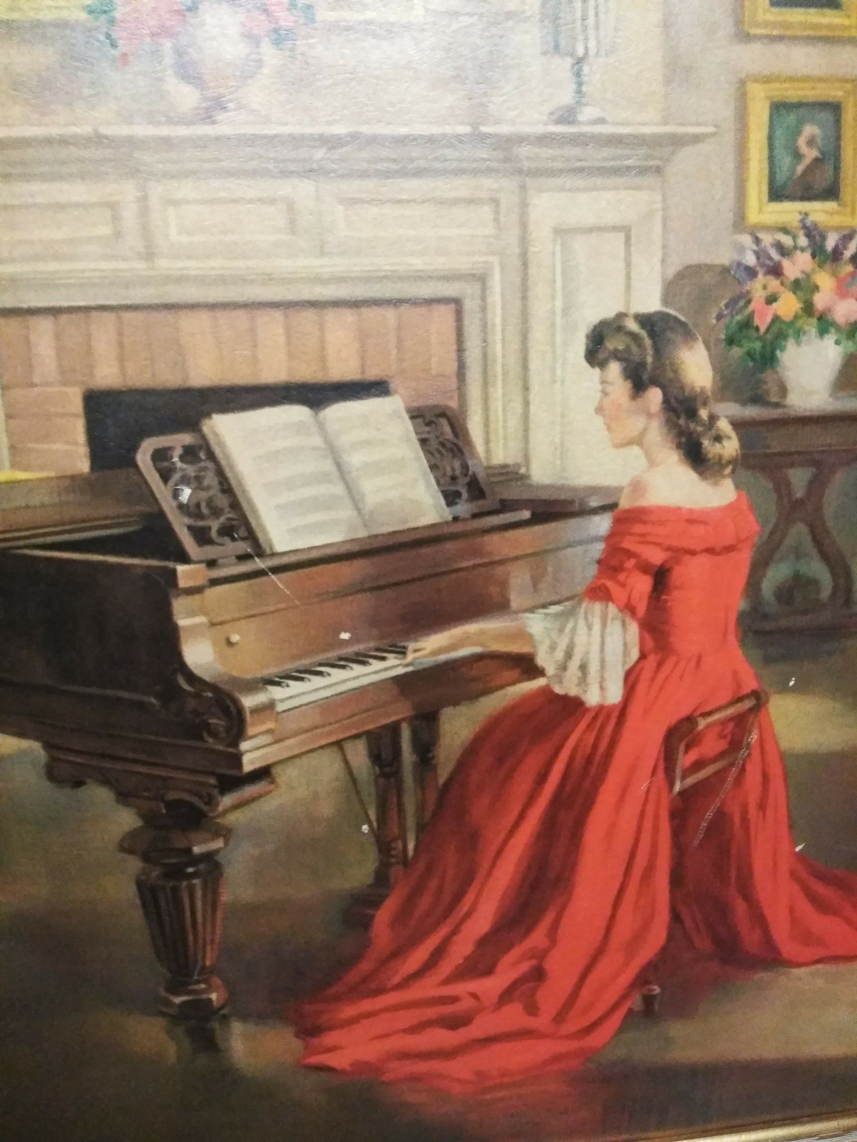Vintage...M. Ditlef "Sonata" large print