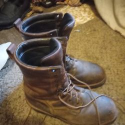 Size 11 Red Wings Steel Toe Boots