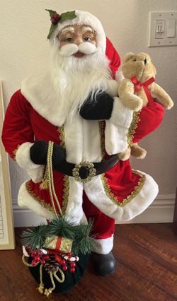 Standing Santa Claus Christmas Decor