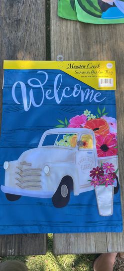 12 x 18 garden flag NEW
