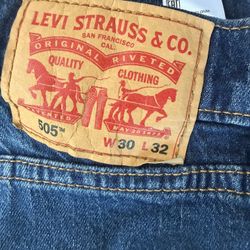 Levis 505 Brand New 
