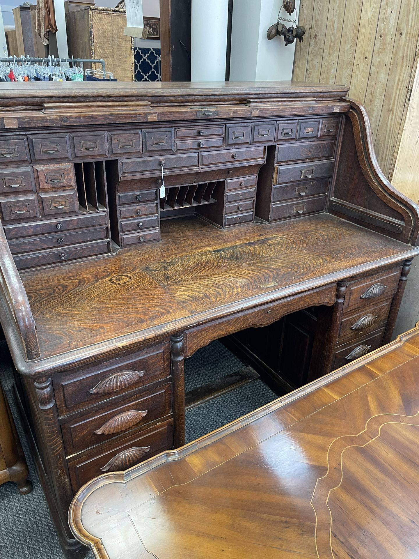 Large antique Roll Top secretary desk for Sale in Los Angeles, CA OfferUp