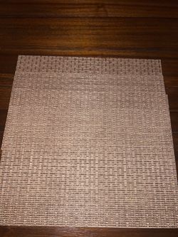 Brown Bronze Vinyl Woven Placemats