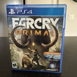Far Cry Primal - Sony PlayStation 4 Excellent Condition