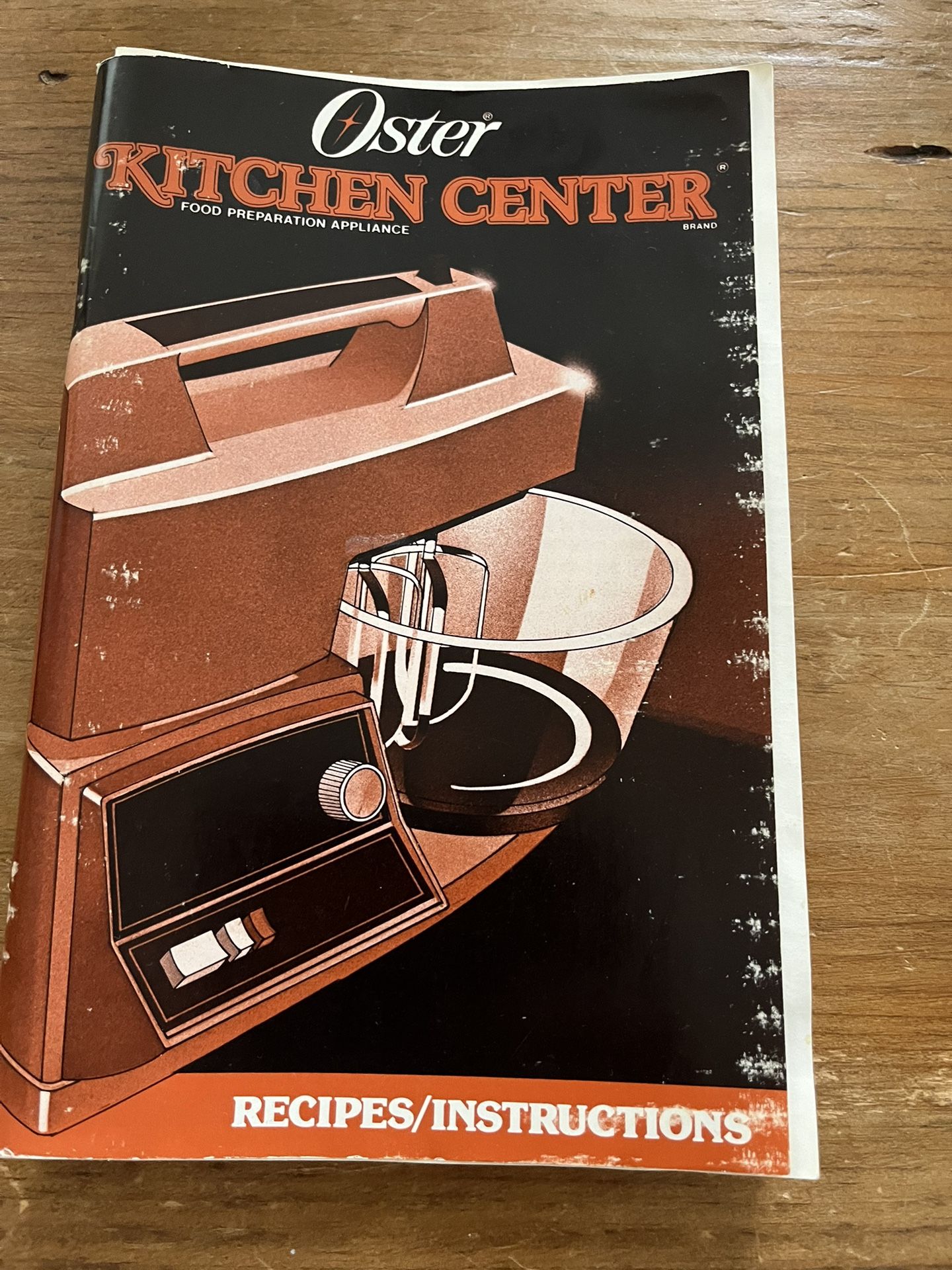 Oster Kitchen Center Instruction Manual