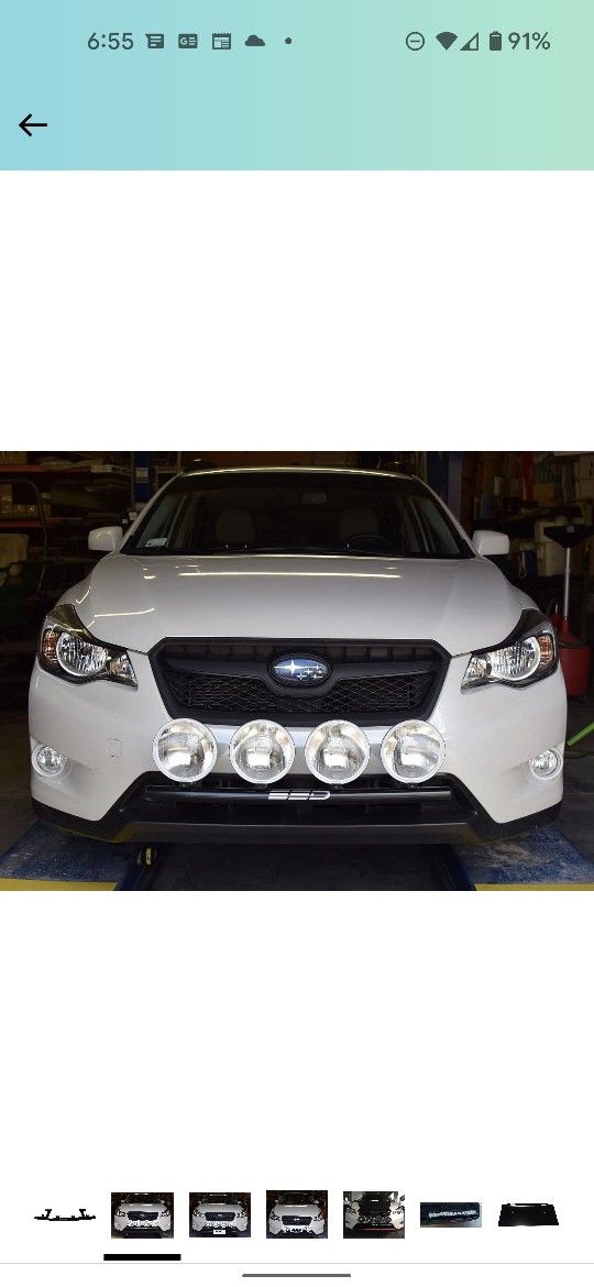 SSD Rally Light Bar Fits 2013-2017 Subaru Crosstrek (except hybrid models) 