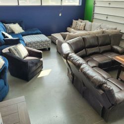 Sectionals & Sofas clearance priced & You Can take it Home Today!
