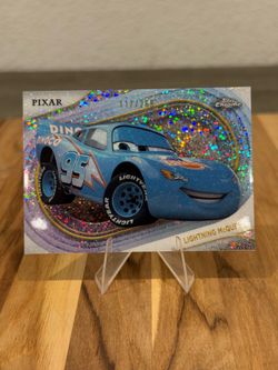 Topps Chrome Disney: Lightning McQueen IMG Var /265 Dinoco