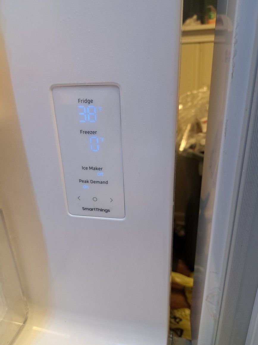 White French Door Samsung Smart Refrigerator