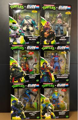 GI Joe X Teenage Mutant Ninja Turtles Crossover Set