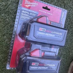 Milwaukee M18 6.0 Batteries 