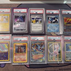 Pokemon PSA/CGC Graded Slabs 