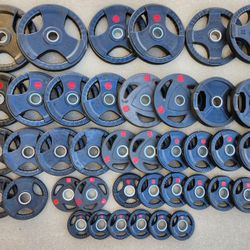 Rubber Encased Bumper Plates