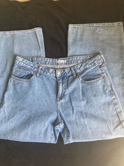 Song Baggy Wide Leg jeans,Size:15/32