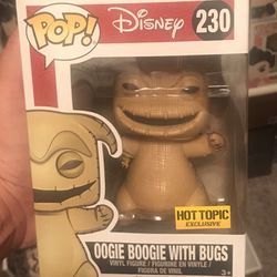 Funko Pop! Disney Nightmare Before Christmas Oogie Boogie W/ Bugs #230 Hot Topic