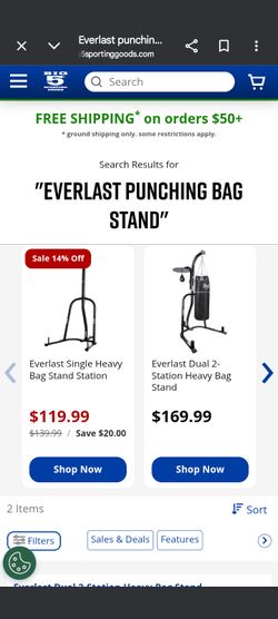 Everlast Punching Bag Stand
