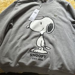 Snoopy Lacoste Sweatshirt 