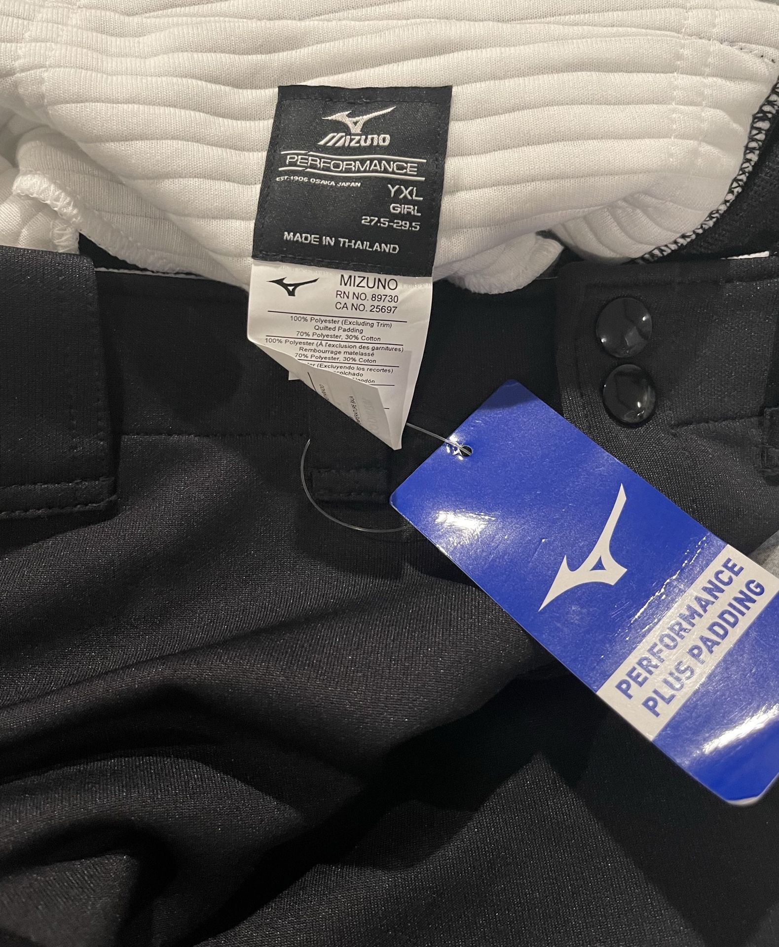 Mizuno Black Softball pants