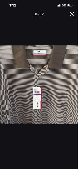 MENS GRAND SLAM POLO SHIRT NEW XXL