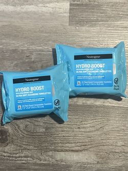 Neutrogena Hydro Boost Ultra Soft Cleansing Towelettes 25 Count $4 Each