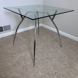 FREE 32x32  Glass Top Table