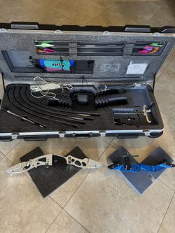SBC case With 2 Hoyt Bows And All Gear Accessories
