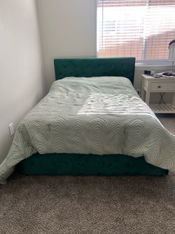 Full size bed and frame