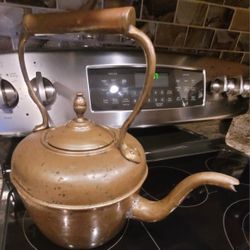 Antique Copper Tea-Kettle