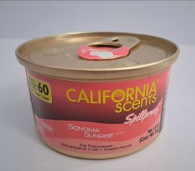 "Sonoma sunrise" car air freshener