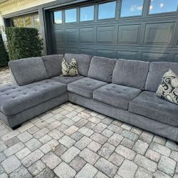 Velvet Sectional