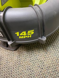 Ryobi blower 40 V electric