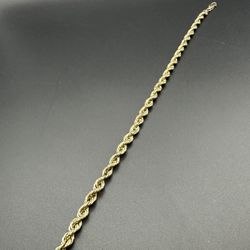 10k Rope Bracelet 